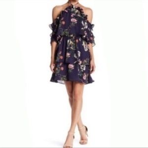 New Parker Navy Floral Dress S